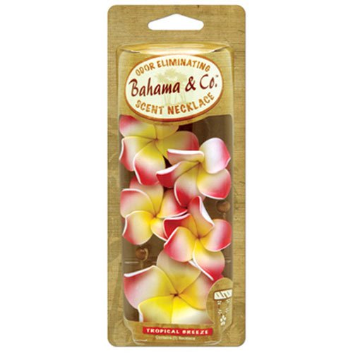 Flower Necklace Air Freshener Tropical Breeze Scent