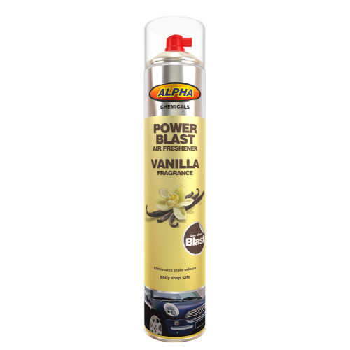 Alpha Power Blast Vanilla Fragrance Air Freshener 750mL