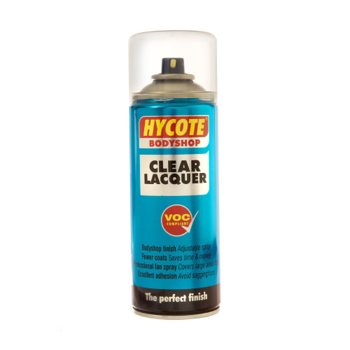 Hycote Bodyshop Clear Lacquer Spray Paint 400mL