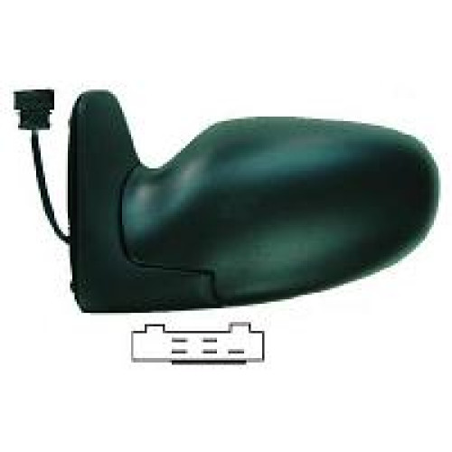 Ford Galaxy Black Wing Mirror Passenger Side (LH)