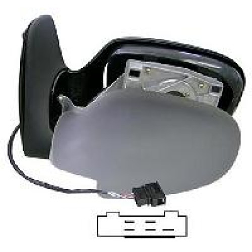 Ford Galaxy Primed Wing Mirror Passenger Side (LH)