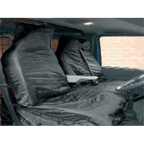 Black Van Seat Protector Set.